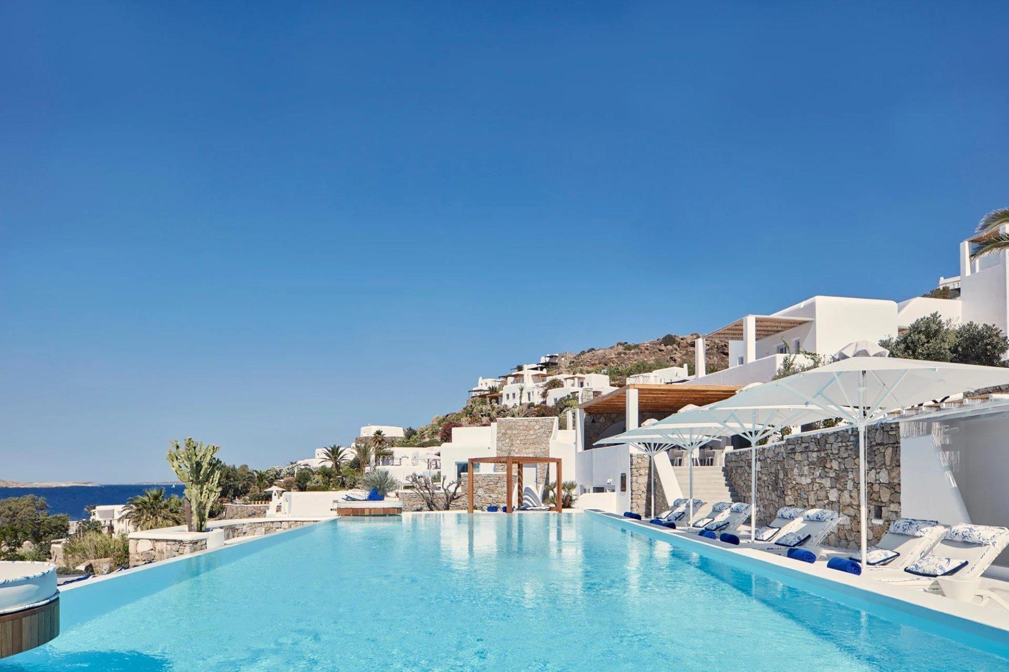 Katikies Mykonos - The Leading Hotels Of The World Agios Ioannis Diakoftis Exterior foto