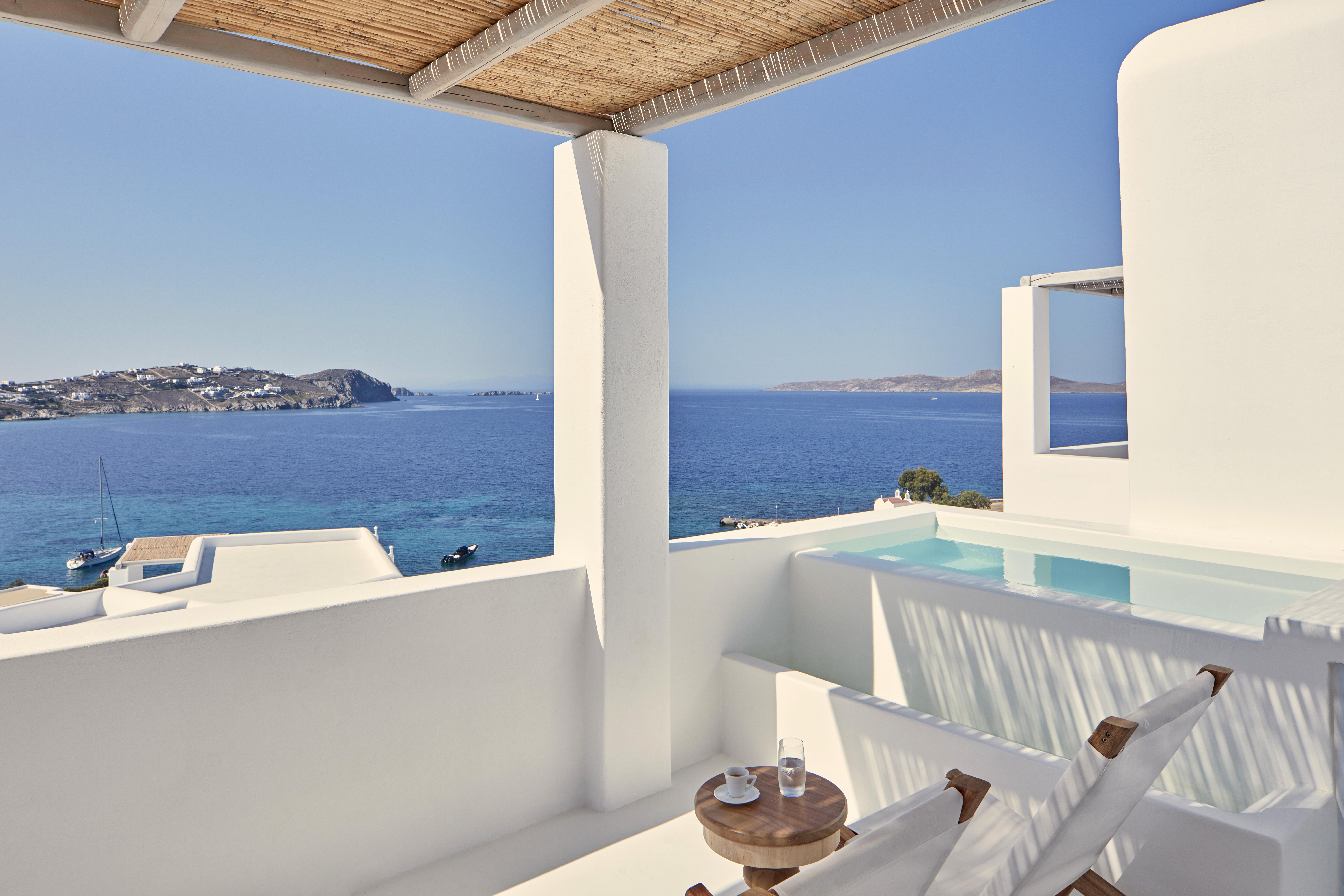 Katikies Mykonos - The Leading Hotels Of The World Agios Ioannis Diakoftis Exterior foto