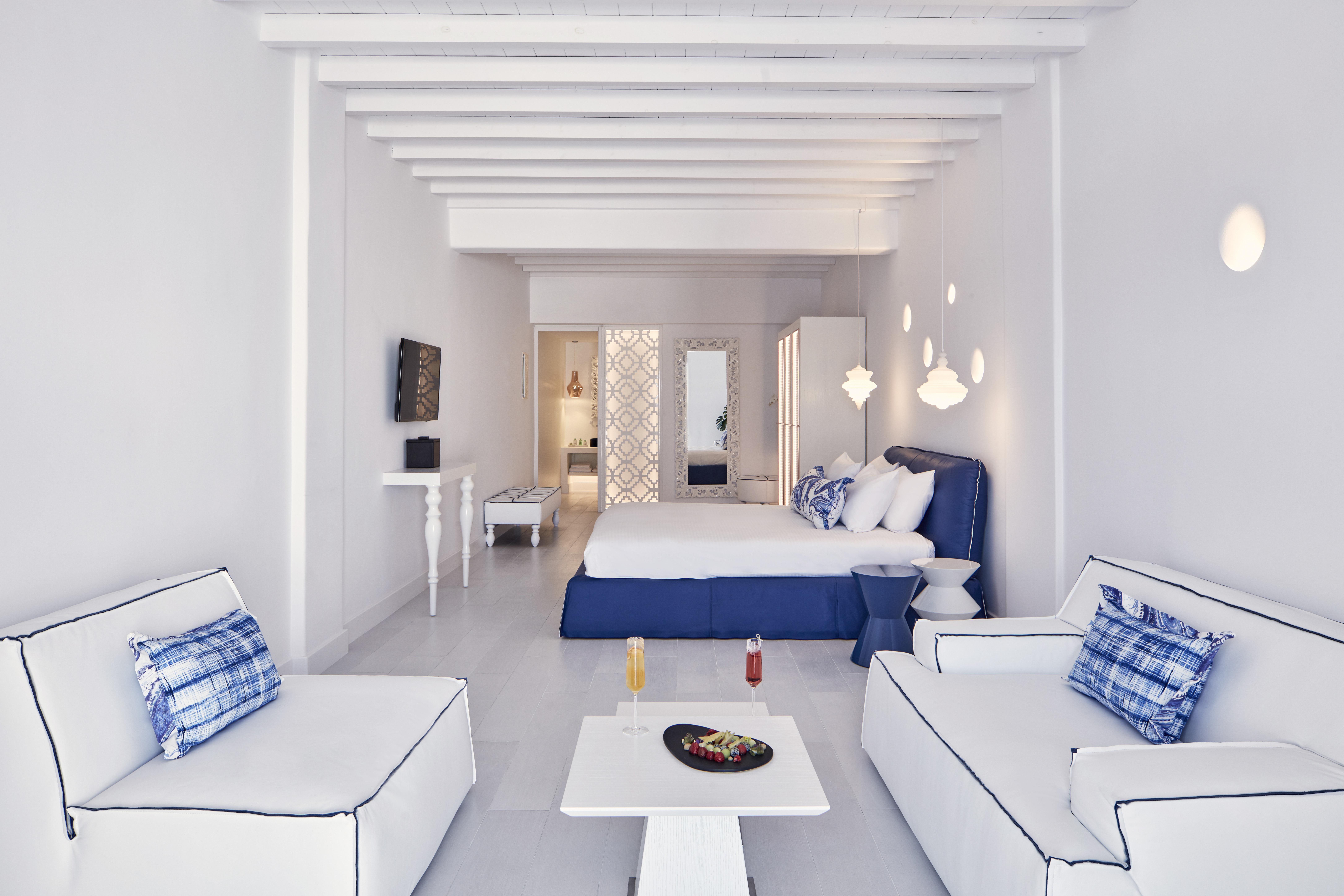 Katikies Mykonos - The Leading Hotels Of The World Agios Ioannis Diakoftis Exterior foto