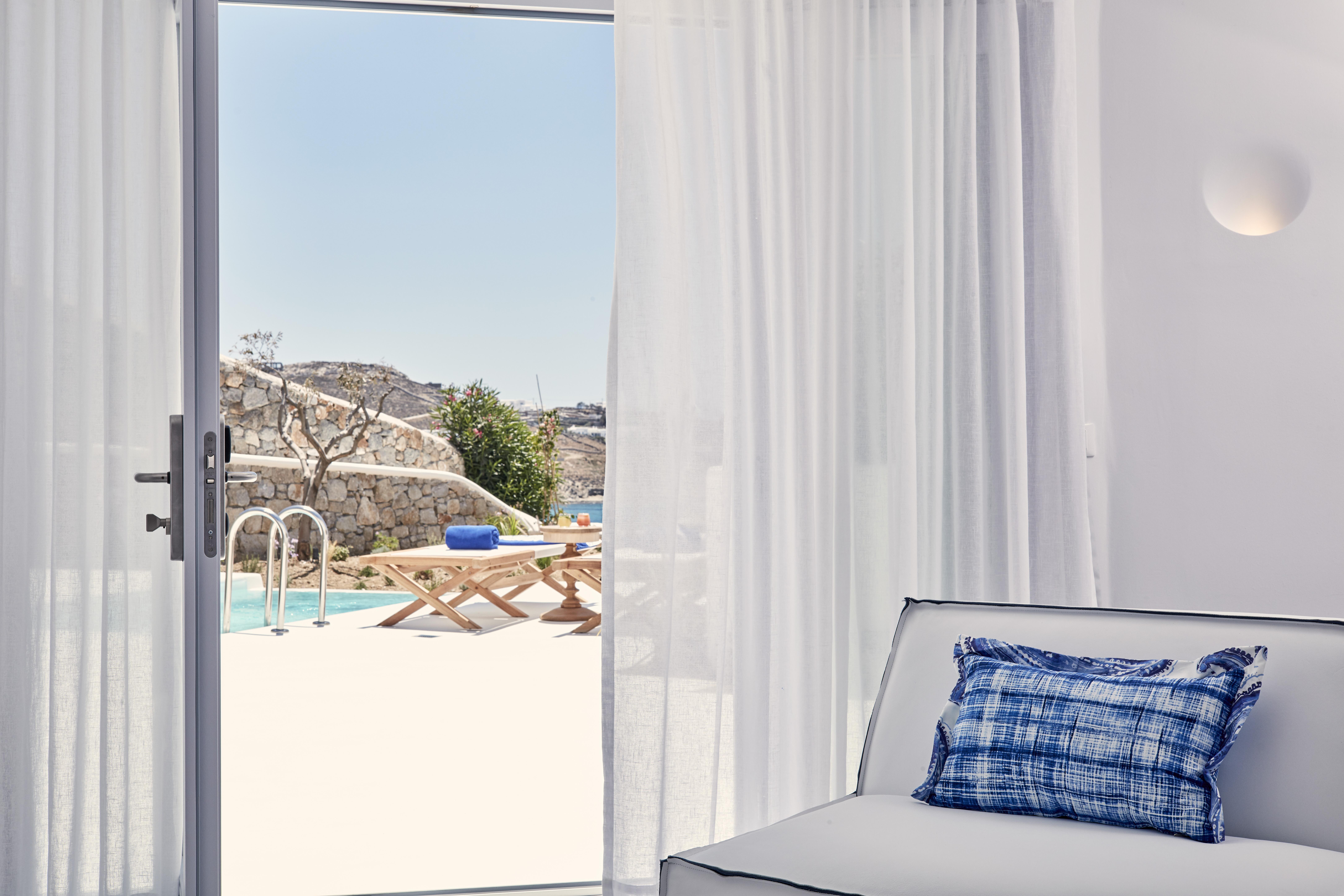 Katikies Mykonos - The Leading Hotels Of The World Agios Ioannis Diakoftis Exterior foto