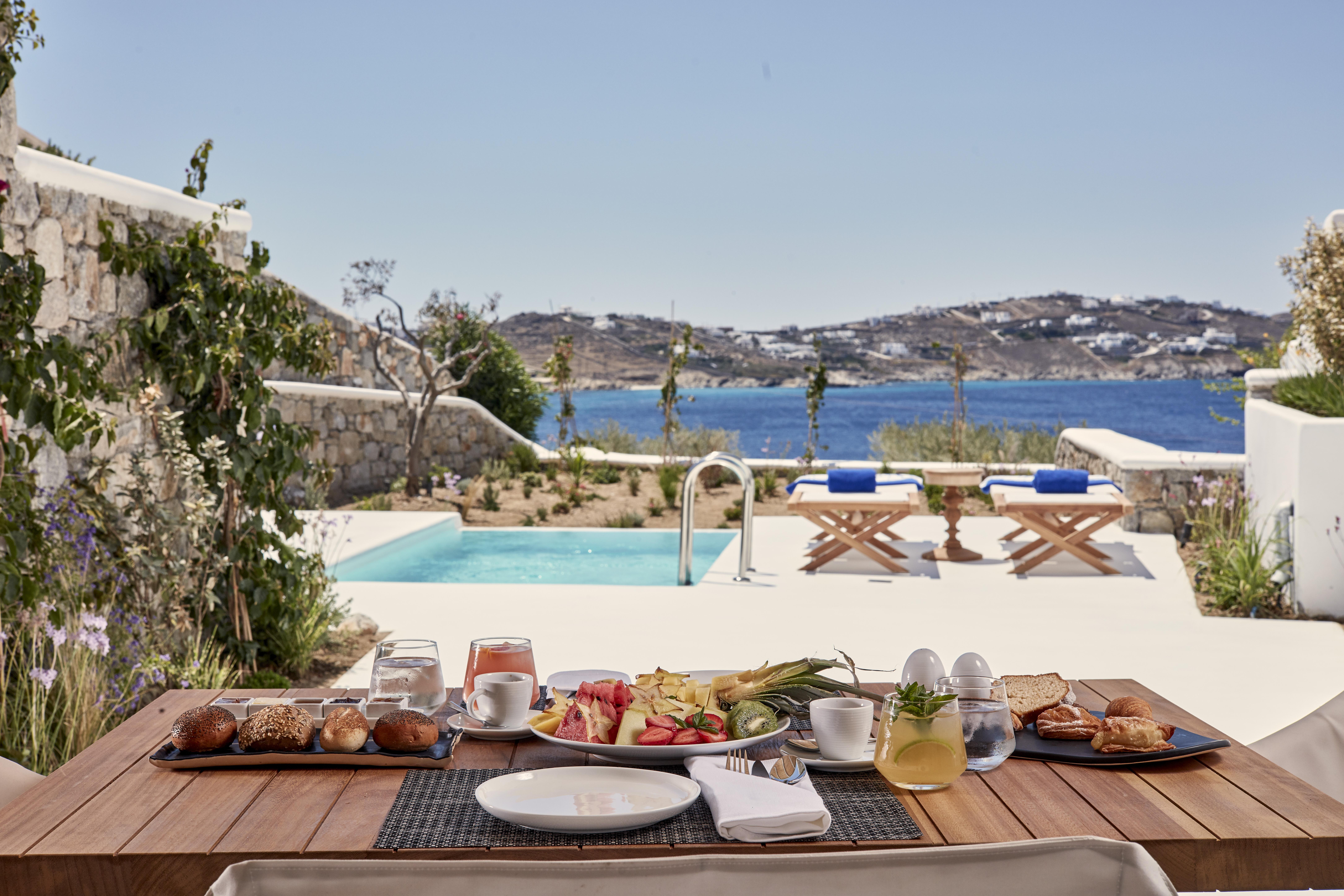 Katikies Mykonos - The Leading Hotels Of The World Agios Ioannis Diakoftis Exterior foto