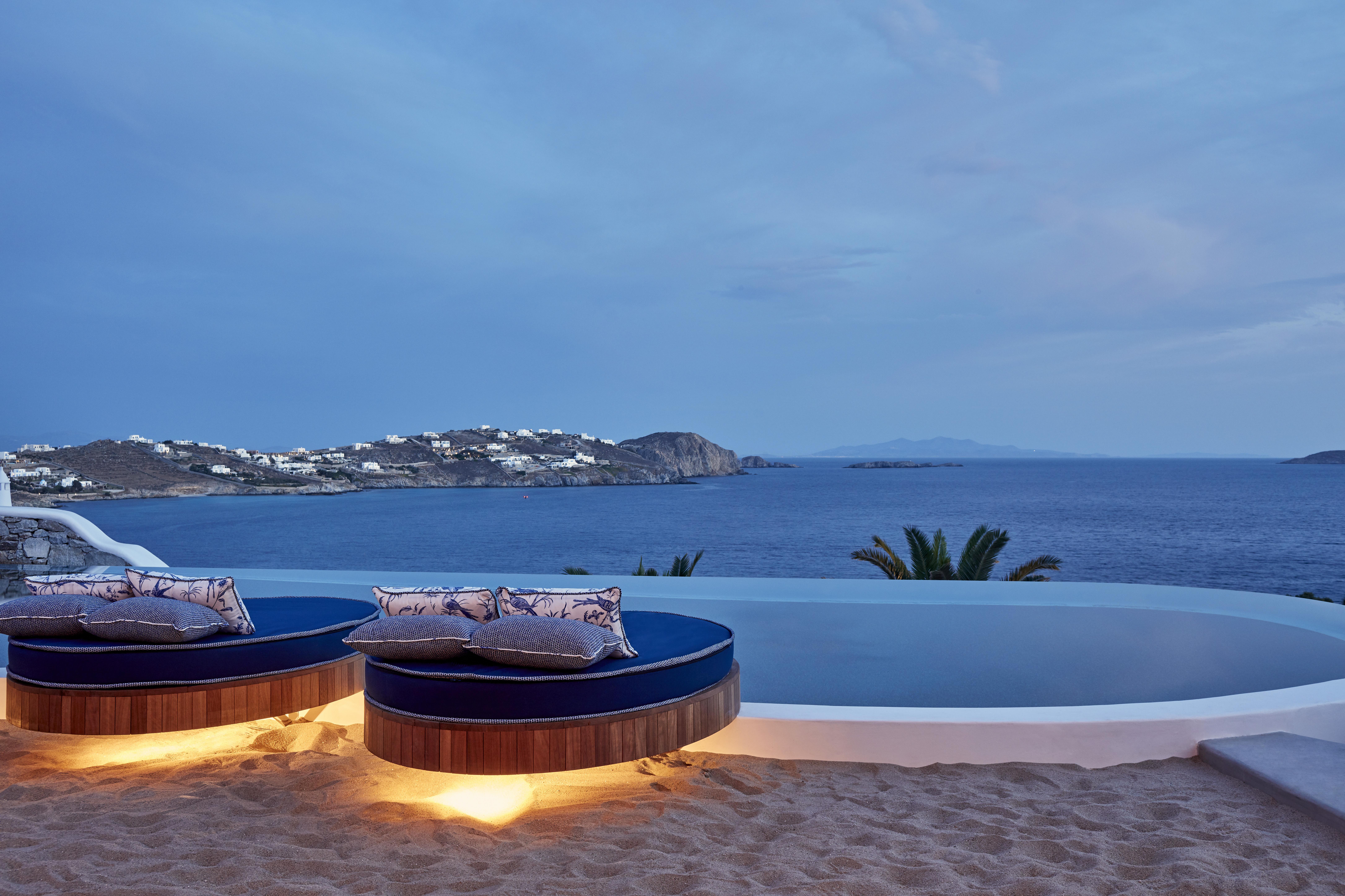 Katikies Mykonos - The Leading Hotels Of The World Agios Ioannis Diakoftis Exterior foto