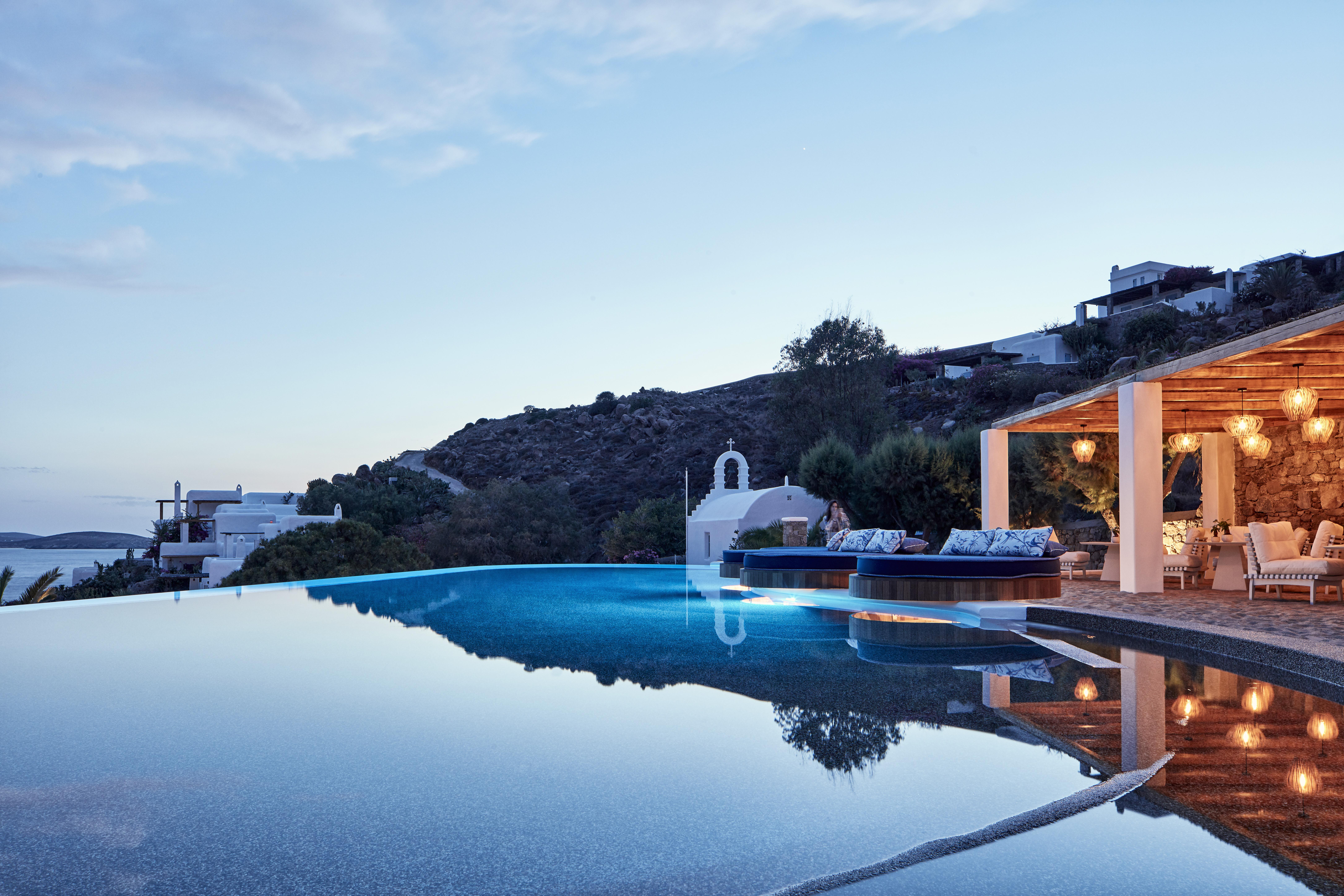 Katikies Mykonos - The Leading Hotels Of The World Agios Ioannis Diakoftis Exterior foto