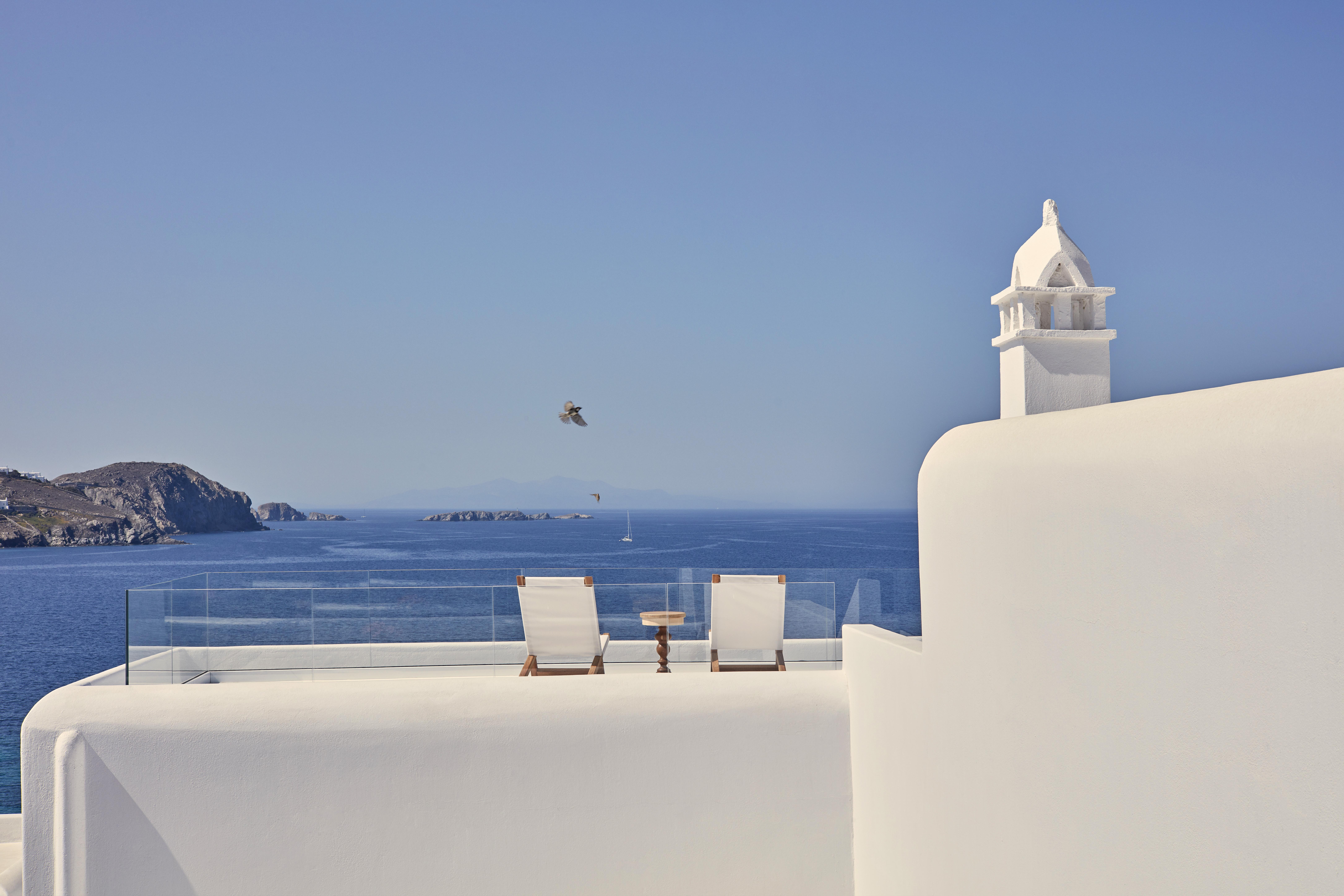Katikies Mykonos - The Leading Hotels Of The World Agios Ioannis Diakoftis Exterior foto