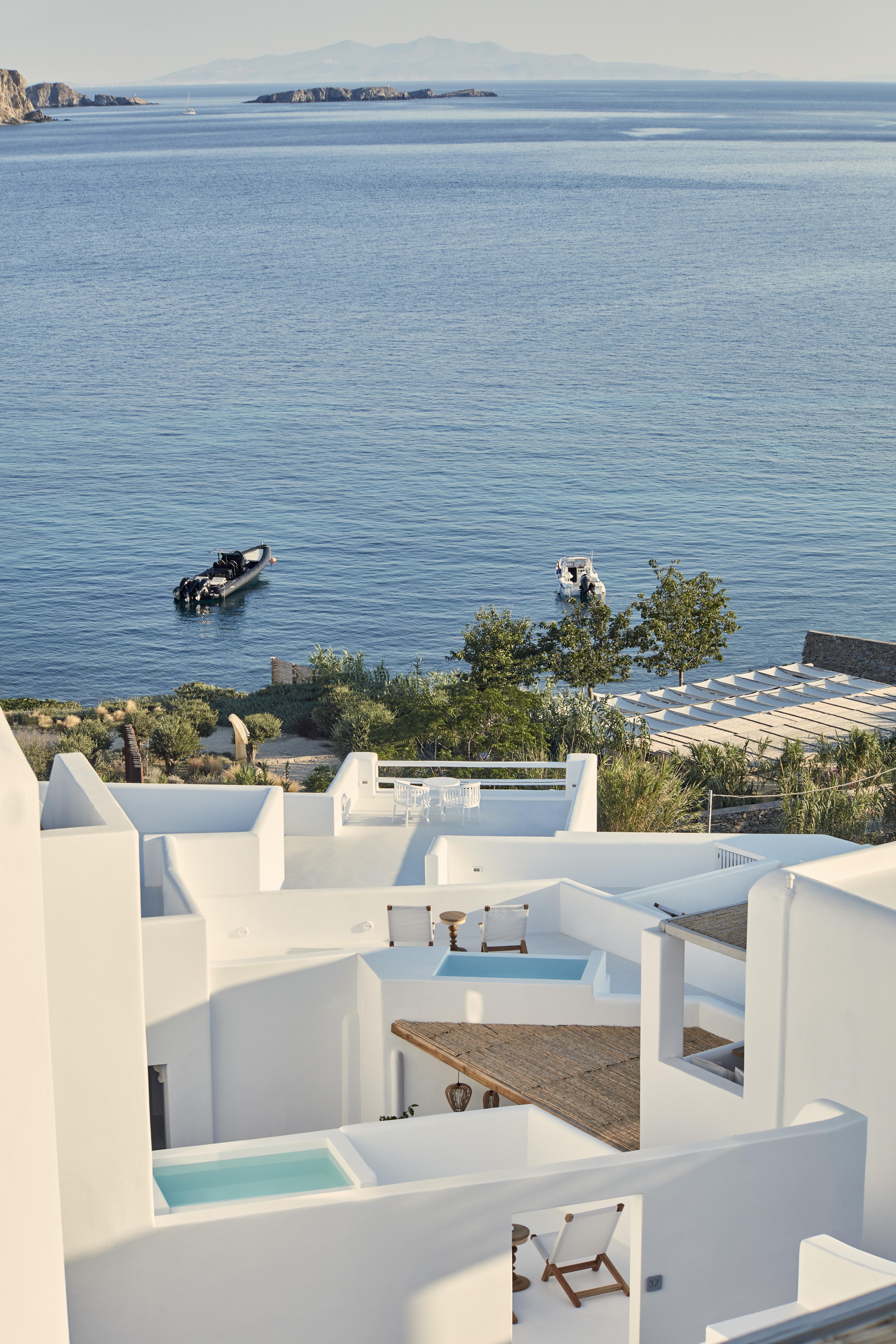 Katikies Mykonos - The Leading Hotels Of The World Agios Ioannis Diakoftis Exterior foto