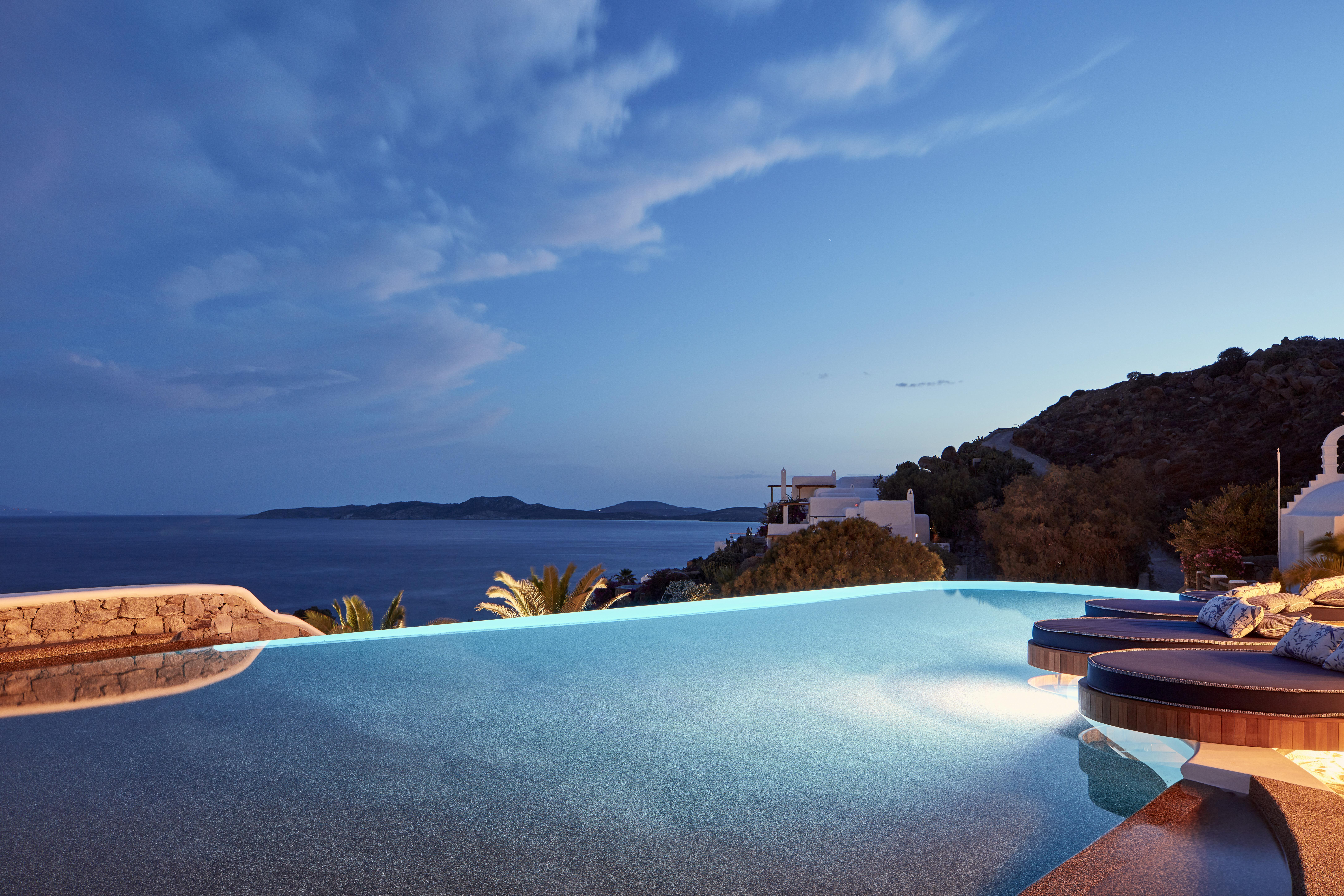 Katikies Mykonos - The Leading Hotels Of The World Agios Ioannis Diakoftis Exterior foto