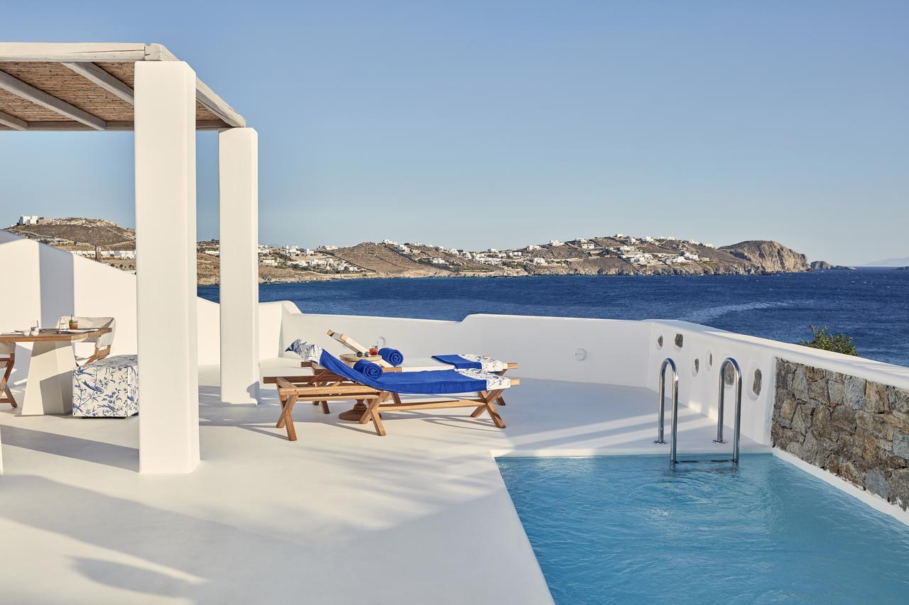 Katikies Mykonos - The Leading Hotels Of The World Agios Ioannis Diakoftis Exterior foto